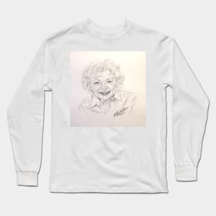 Betty White Long Sleeve T-Shirt